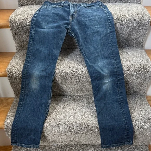 Levi's Men's Classic Blue 513 Straight Jeans, 30 x 30 - Picture 5 of 9